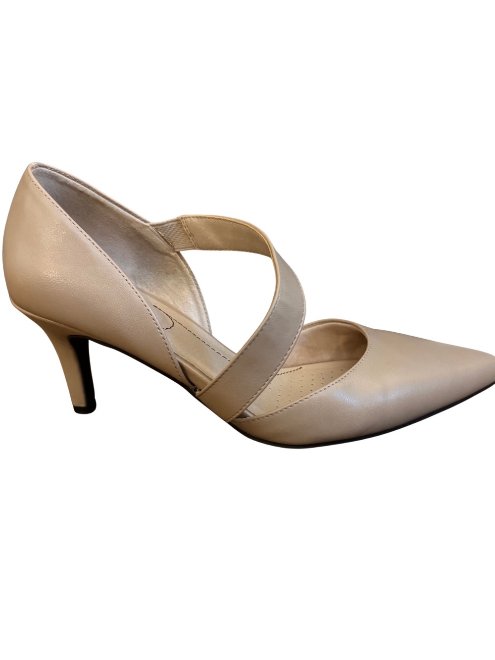 LifeStride Suki Tender Taupe Pointed Toe Pumps Size 8.5W